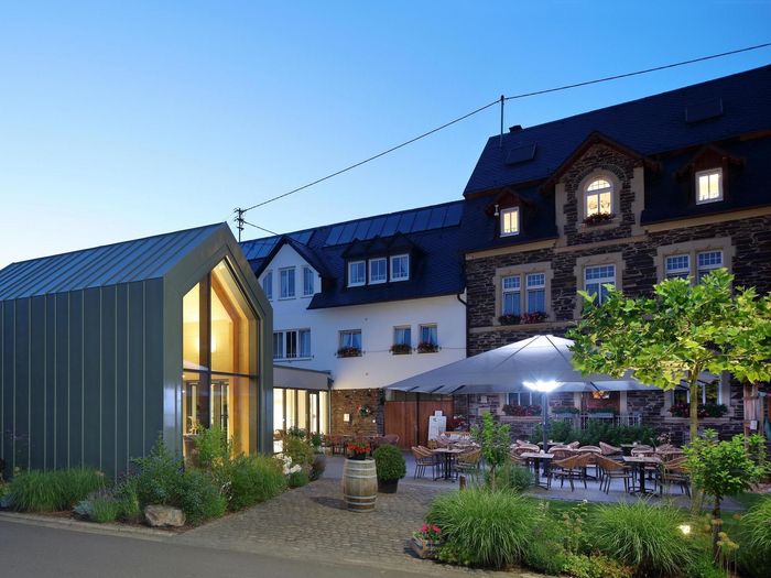 Weingut Kiebel an der Mosel, Innenhof