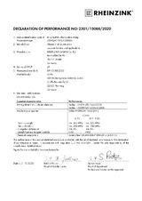 Declaration of Performance Photovoltaic clamp with EN 15088