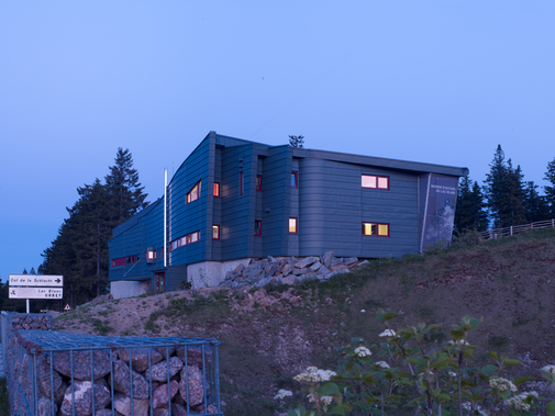 Reception Building at Lac Blanc Stadion