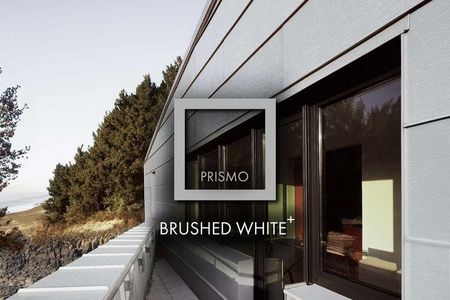 PRISMO brushed white+ - "made in Germany" paviršius